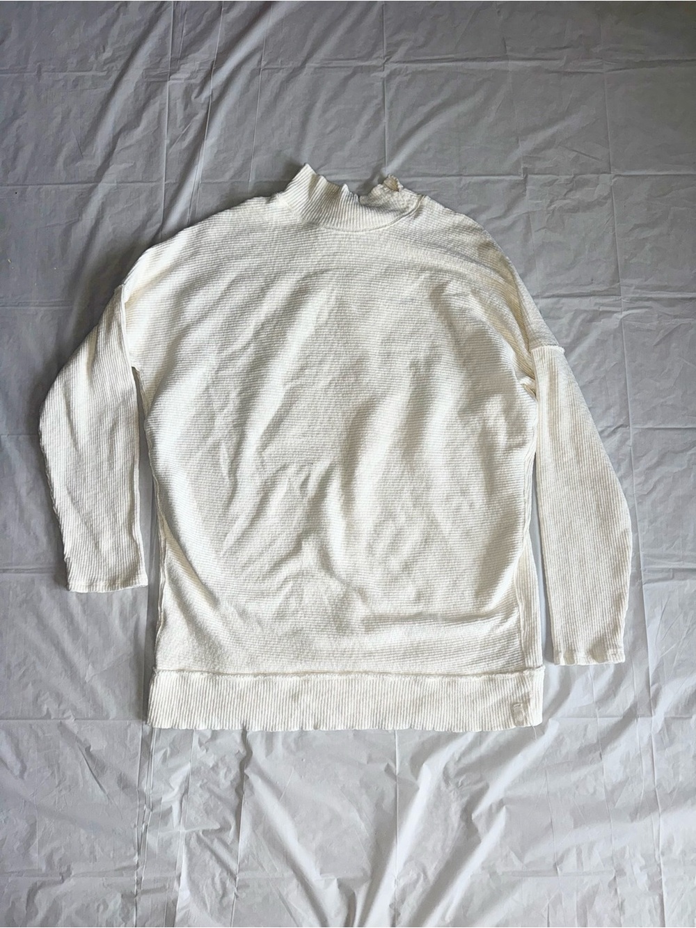 We The Free Men's Turtleneck Sweater in Cream